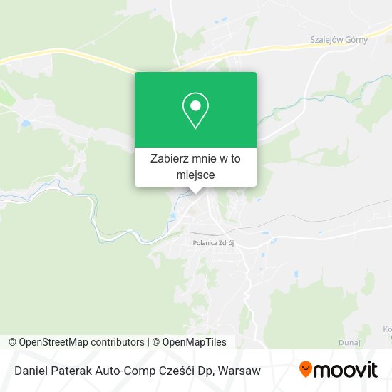 Mapa Daniel Paterak Auto-Comp Cześći Dp