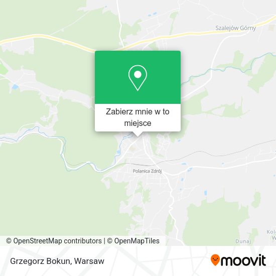 Mapa Grzegorz Bokun