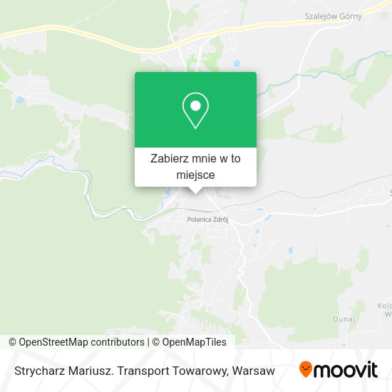 Mapa Strycharz Mariusz. Transport Towarowy