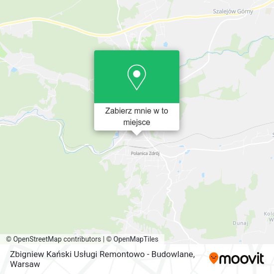 Mapa Zbigniew Kański Usługi Remontowo - Budowlane