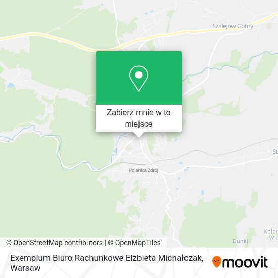 Mapa Exemplum Biuro Rachunkowe Elżbieta Michałczak