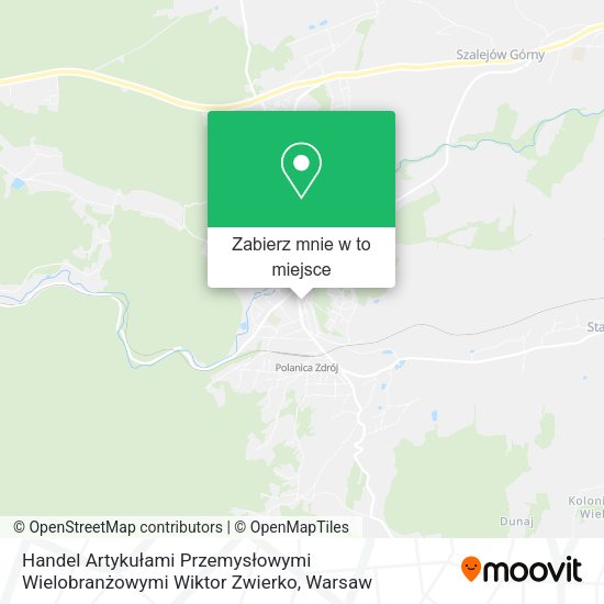 Mapa Handel Artykułami Przemysłowymi Wielobranżowymi Wiktor Zwierko