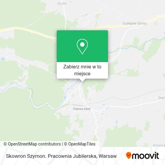 Mapa Skowron Szymon. Pracownia Jubilerska