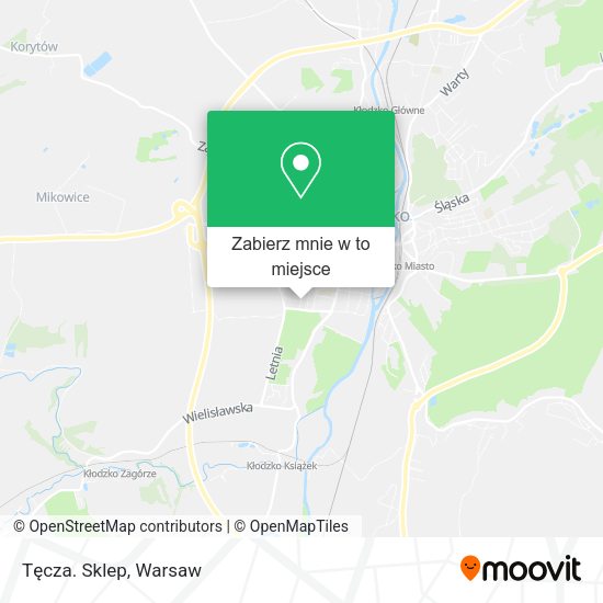 Mapa Tęcza. Sklep