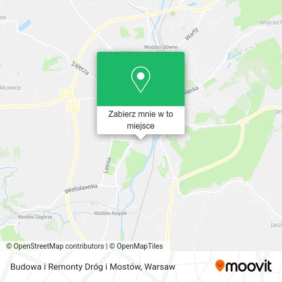 Mapa Budowa i Remonty Dróg i Mostów