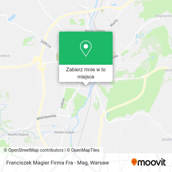 Mapa Franciszek Magier Firma Fra - Mag