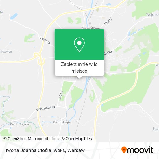 Mapa Iwona Joanna Cieśla Iweks