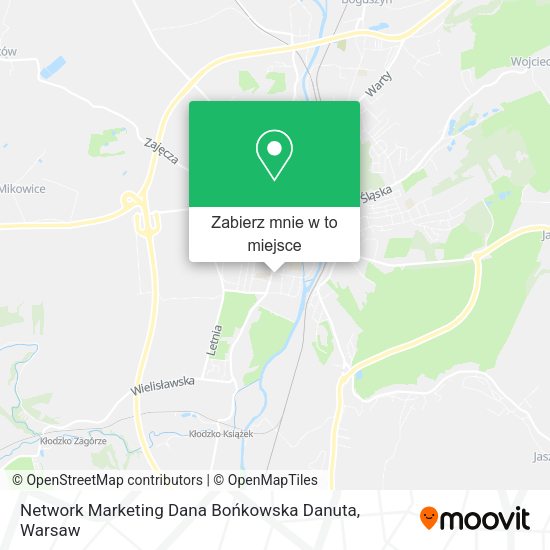 Mapa Network Marketing Dana Bońkowska Danuta