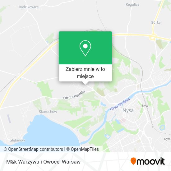 Mapa M&k Warzywa i Owoce