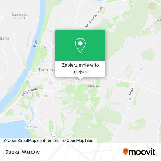 Mapa Zabka