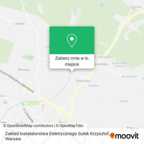 Mapa Zakład Instalatorstwa Elektrycznego Sułek Krzysztof