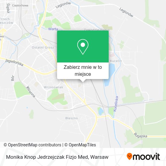 Mapa Monika Knop Jedrzejczak Fizjo Med