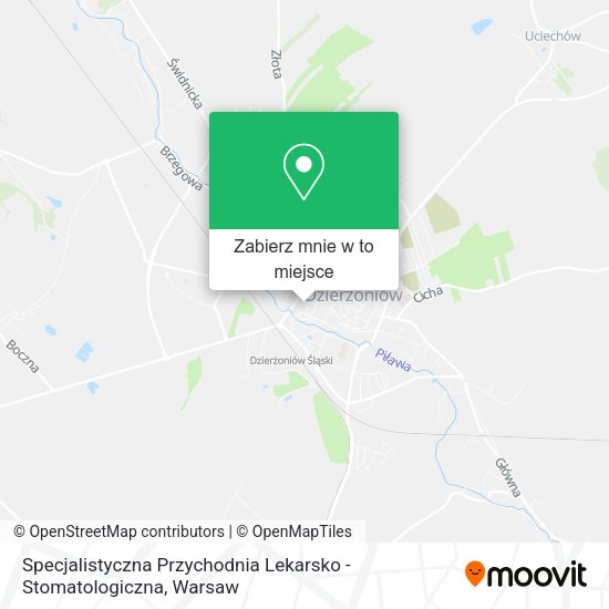 Mapa Specjalistyczna Przychodnia Lekarsko - Stomatologiczna