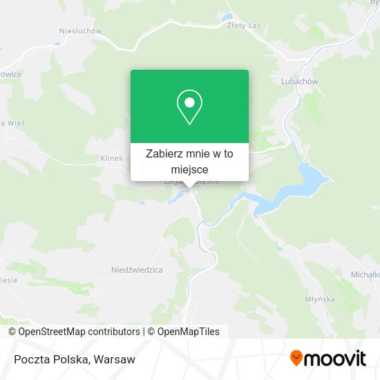 Mapa Poczta Polska