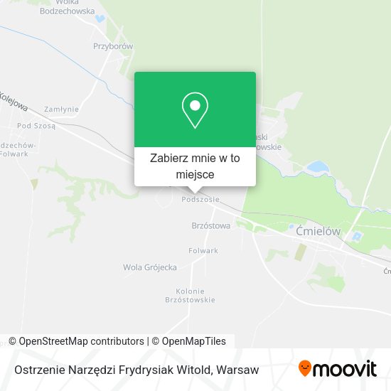 Mapa Ostrzenie Narzędzi Frydrysiak Witold