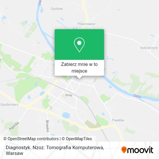 Mapa Diagnostyk. Nzoz. Tomografia Komputerowa