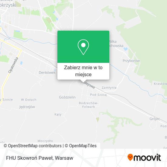 Mapa FHU Skowroń Paweł