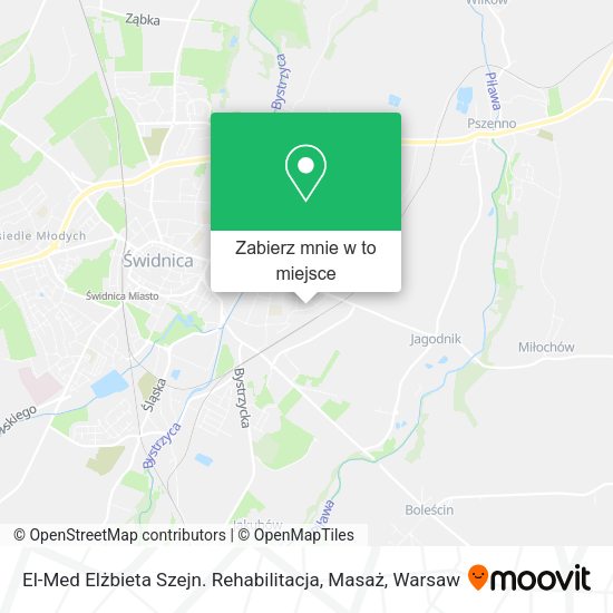 Mapa El-Med Elżbieta Szejn. Rehabilitacja, Masaż