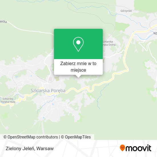 Mapa Zielony Jeleń