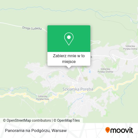 Mapa Panorama na Podgórzu