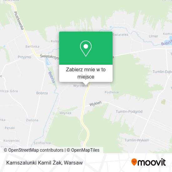 Mapa Kamszalunki Kamil Żak