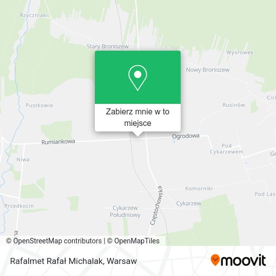 Mapa Rafalmet Rafał Michalak