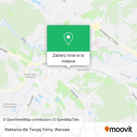 Mapa Reklama dla Twojej Firmy