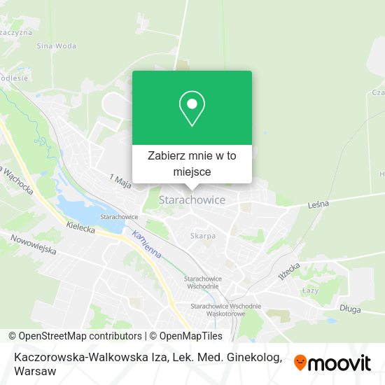 Mapa Kaczorowska-Walkowska Iza, Lek. Med. Ginekolog