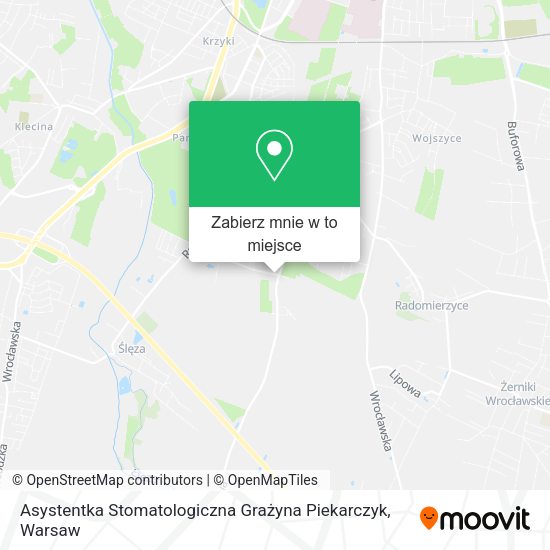 Mapa Asystentka Stomatologiczna Grażyna Piekarczyk