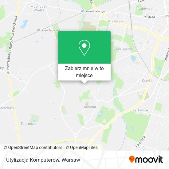 Mapa Utylizacja Komputerów