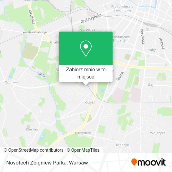 Mapa Novotech Zbigniew Parka