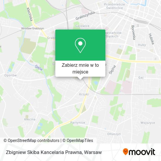 Mapa Zbigniew Skiba Kancelaria Prawna