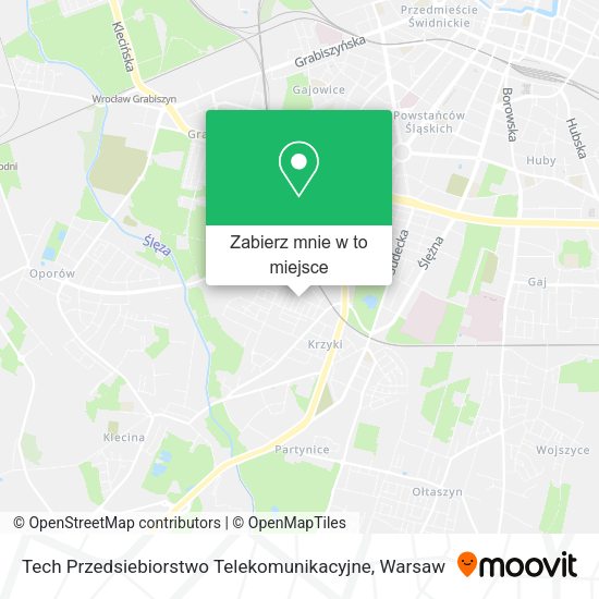 Mapa Tech Przedsiebiorstwo Telekomunikacyjne