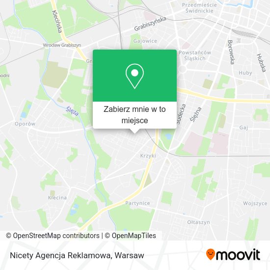 Mapa Nicety Agencja Reklamowa