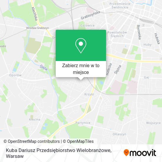 Mapa Kuba Dariusz Przedsiębiorstwo Wielobranżowe