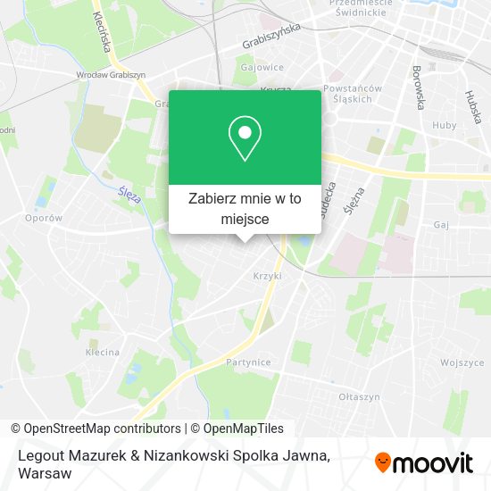 Mapa Legout Mazurek & Nizankowski Spolka Jawna