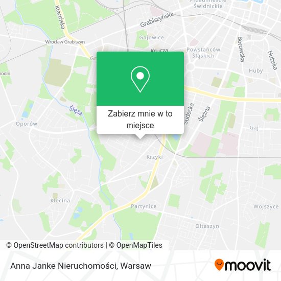 Mapa Anna Janke Nieruchomości