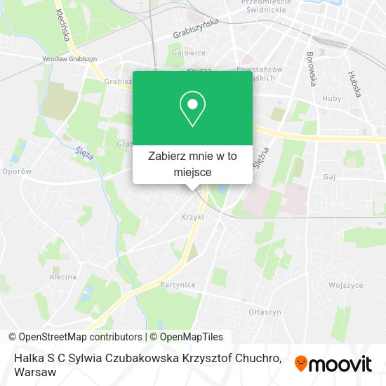 Mapa Halka S C Sylwia Czubakowska Krzysztof Chuchro