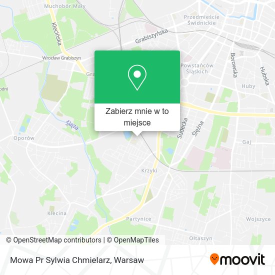 Mapa Mowa Pr Sylwia Chmielarz