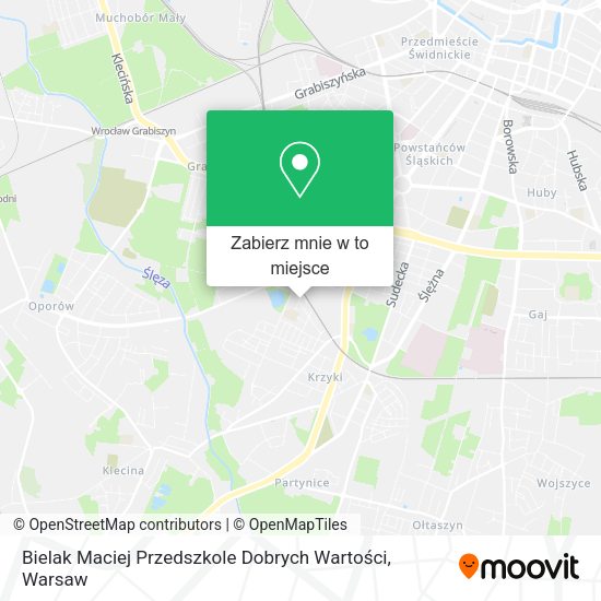 Mapa Bielak Maciej Przedszkole Dobrych Wartości