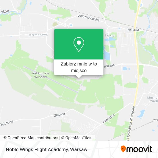 Mapa Noble Wings Flight Academy