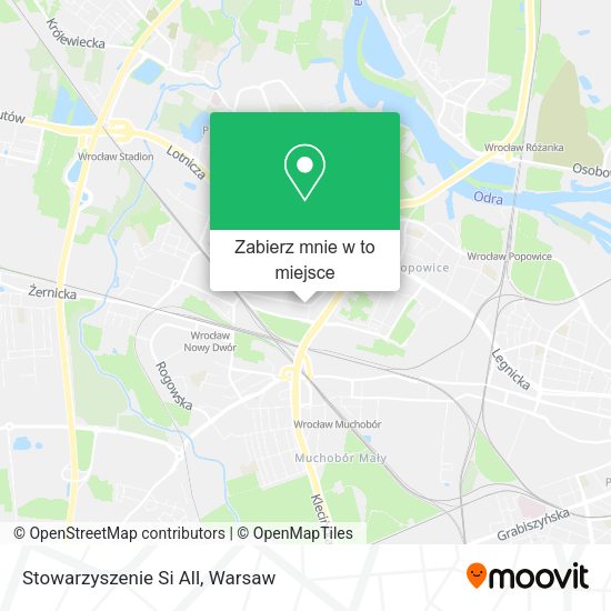 Mapa Stowarzyszenie Si All