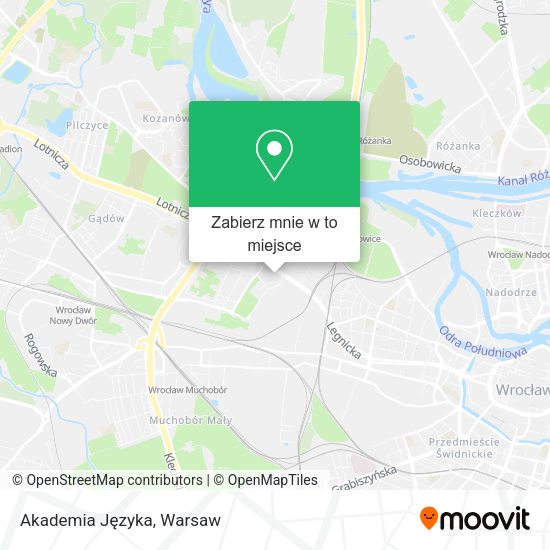 Mapa Akademia Języka