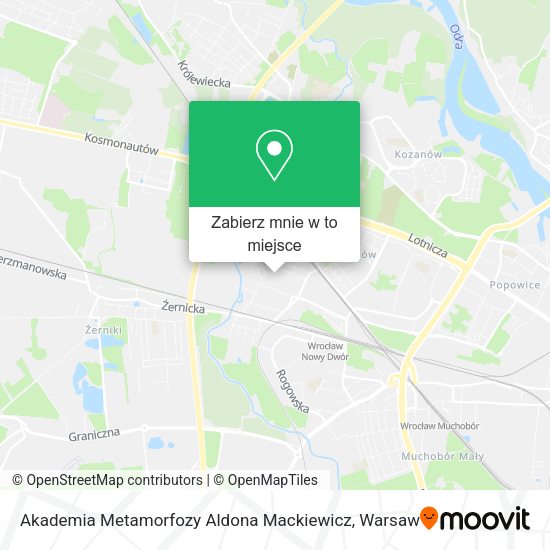 Mapa Akademia Metamorfozy Aldona Mackiewicz