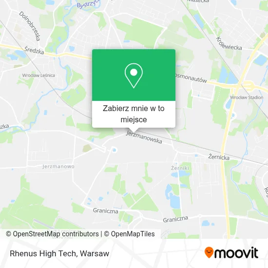 Mapa Rhenus High Tech