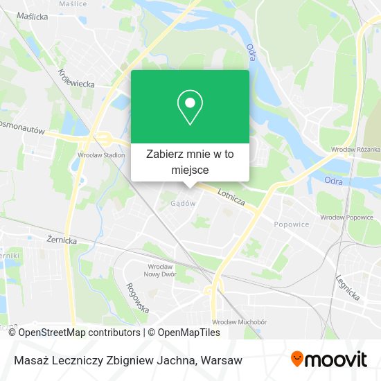 Mapa Masaż Leczniczy Zbigniew Jachna