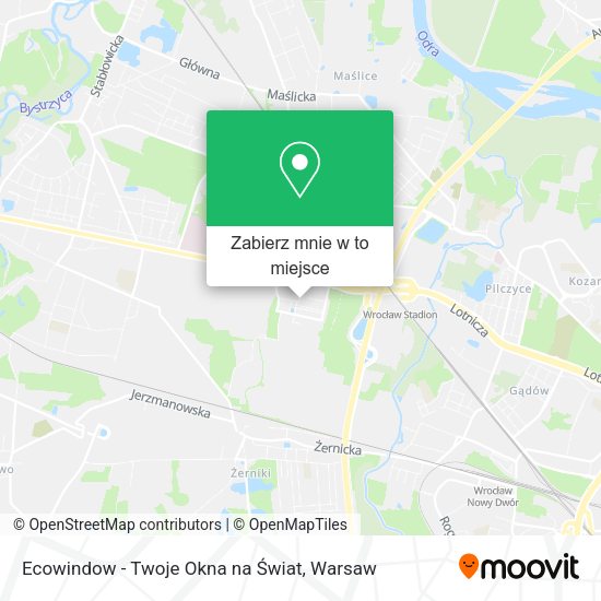 Mapa Ecowindow - Twoje Okna na Świat