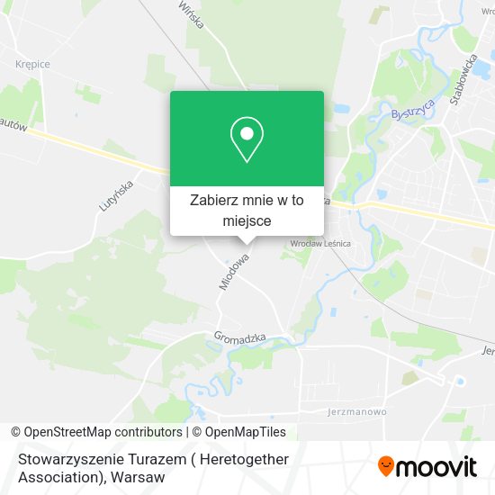 Mapa Stowarzyszenie Turazem ( Heretogether Association)