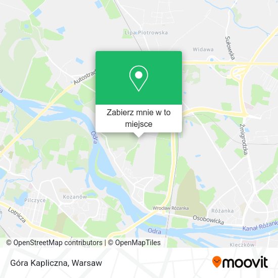 Mapa Góra Kapliczna