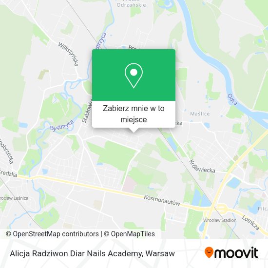 Mapa Alicja Radziwon Diar Nails Academy